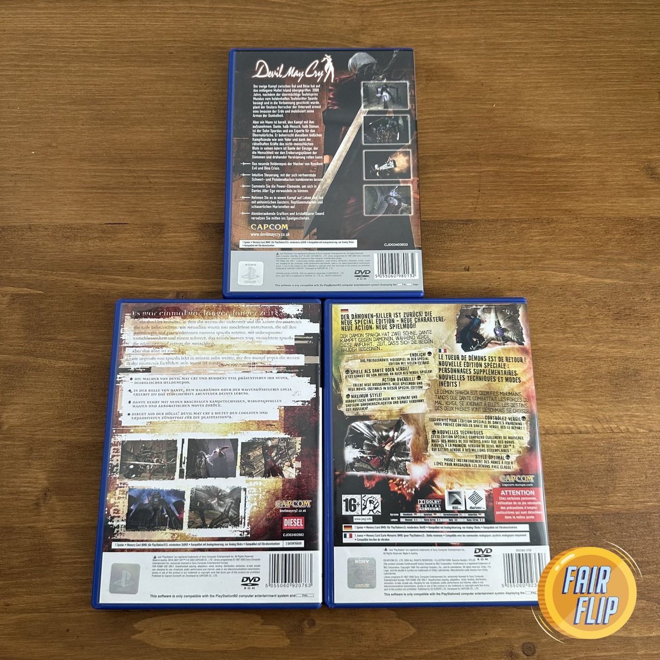 Spiele: PS2 Devil May Cry 1+2+3 Set – Gebraucht aus Luzern von fairflip 1
