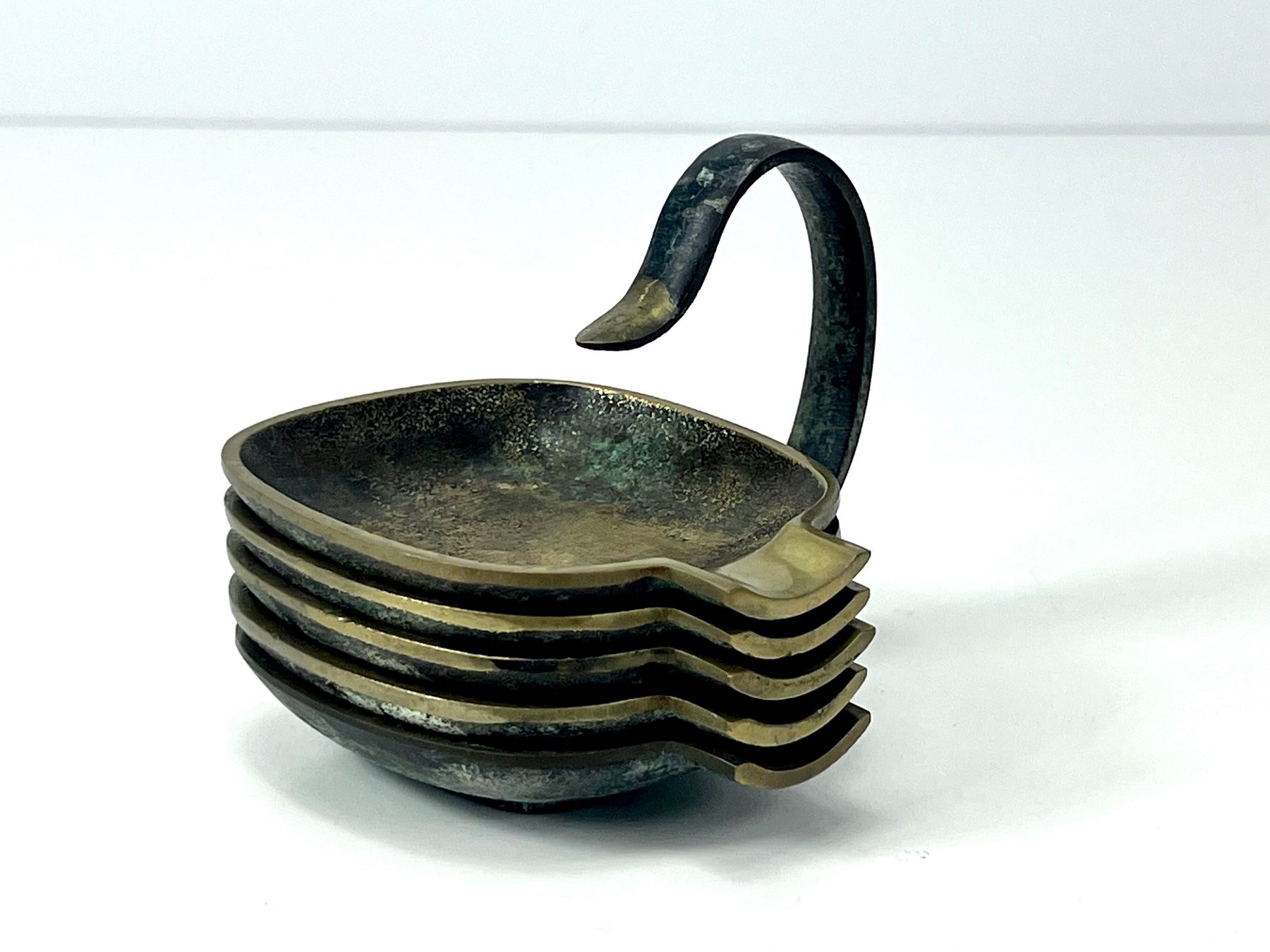 Aschenbecher: Aschenbecher Set Bronze Antik – Gebraucht aus Zürich von Arche_Brockenhaus