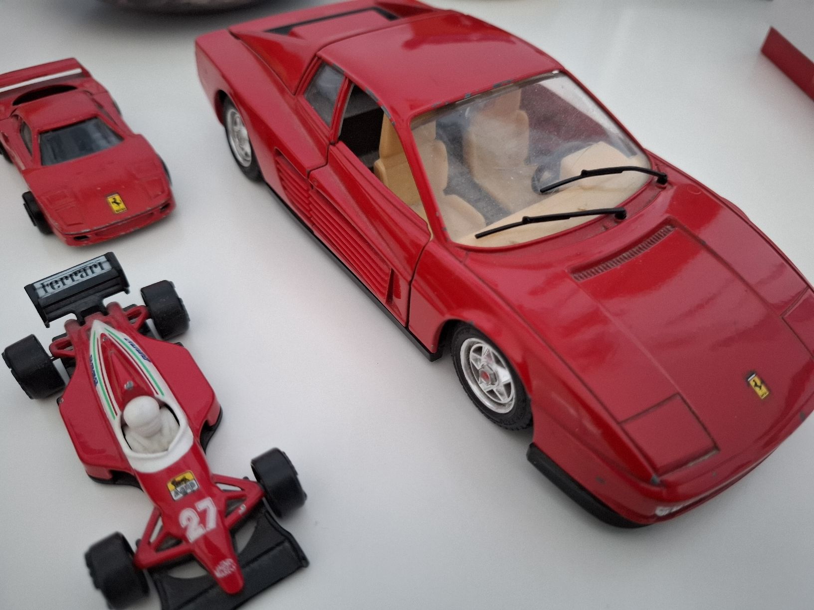 Ferrari Modellini d'auto: Mehrere Ferrari Formel 1 Modellauto – Usato da Riehen venduto da joerdeli 1