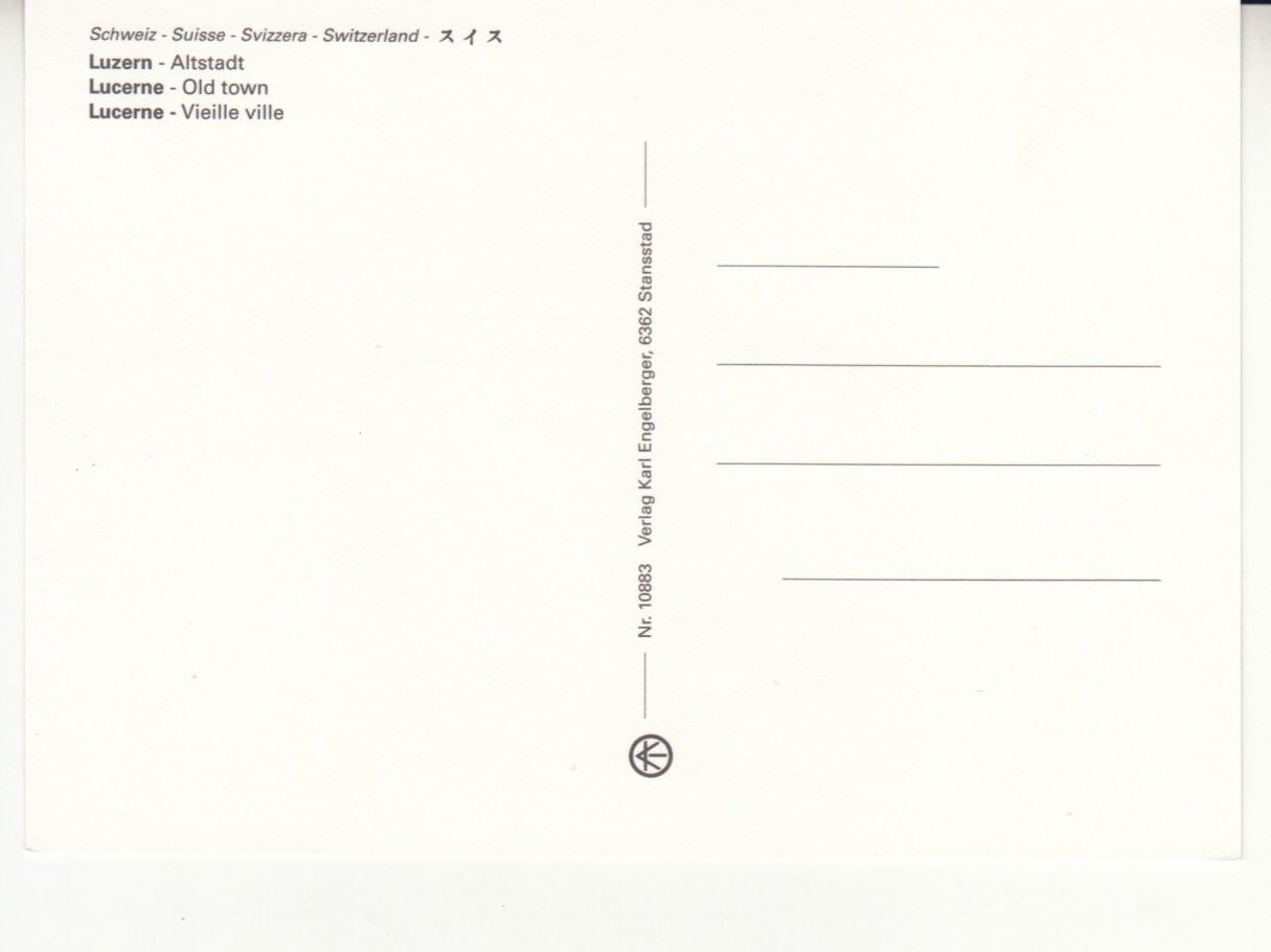Cartes postales: Luzern ca. 1990 – D'occasion à Bürglen TG par StampGraf 1