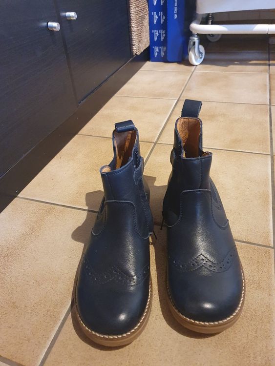 Leder Stiefeletten Für Mädchen - Britischer Stil Mit Schnürung - Warm & Leicht Für Herbst & Winter