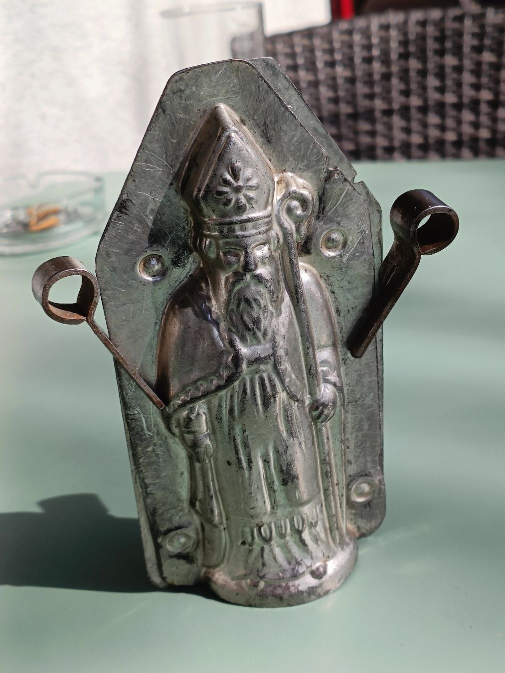 Teglie da forno: Alte Schoggi Form / Samichlaus – Usato da Brugg AG venduto da Ente015
