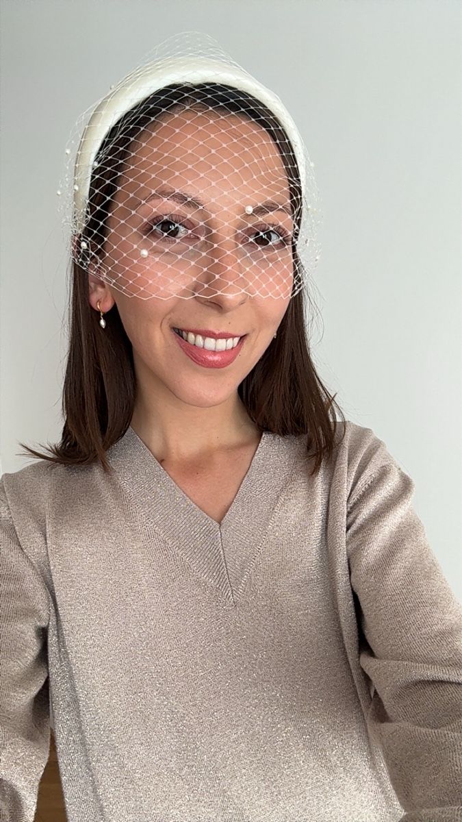 Accessori per capelli: Haarreif mit Netz-Schleier – Usato da Zürich venduto da ann_2hdd 3