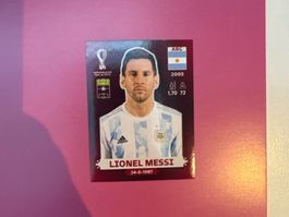 Lionel Messi Sticker Panini WM 2022 Qatar ORYX EDITIO ARG 20