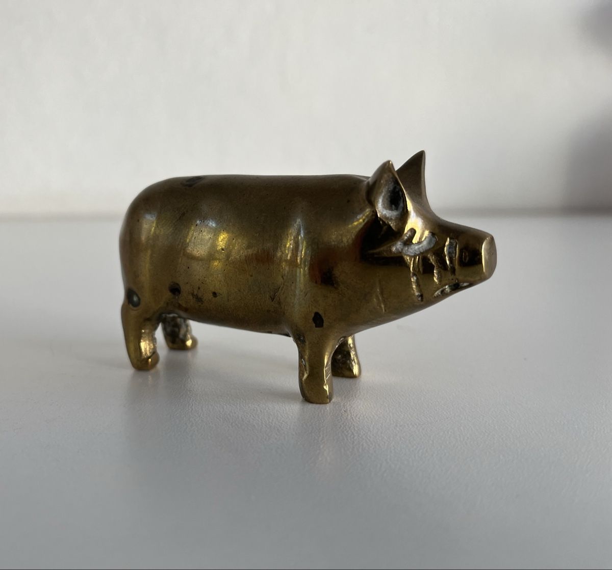 Toutes les décorations: Schwein aus Messing  – D'occasion à Wetzikon ZH par seli03