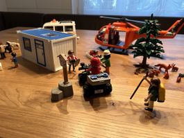 Playmobil Bergrettungsset mit Bergwacht und Zubehör