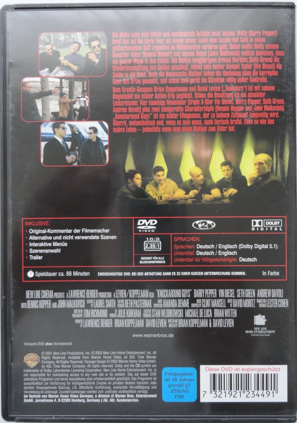 Tutti i DVDs: KNOCKAROUND GUYS – Usato da Neftenbach venduto da Verk13 1