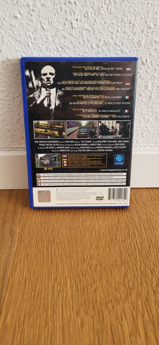 Sony Giochi: PS2 - The Getaway – Usato da Münsingen venduto da DigitaleSpielecke 1