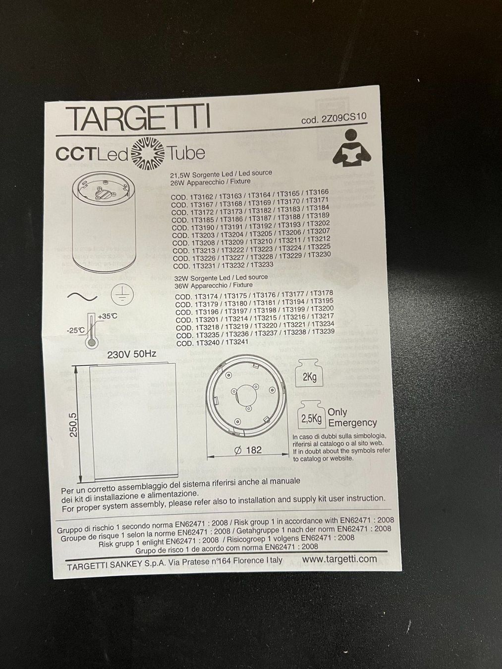 Lampade: TARGETTI TUBE SMART LED DALI MATT – Nuovo e nell'imballaggio originale da Mägenwil venduto da BackInWhite 2