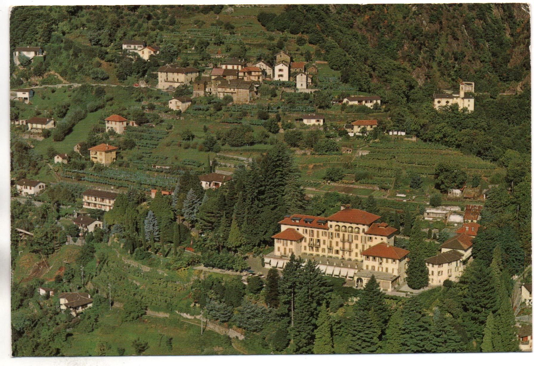 Cartoline postali: BRISSAGO Aerofoto Brenscino – Usato da Jona venduto da philajona