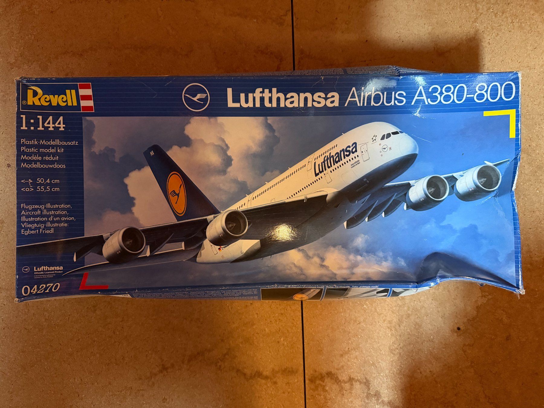 Revell Kit di modellismo & Modellini statici: Revell Lufthansa Airbus A380-800 – Usato da Wettswil venduto da TaMiAllroundservice