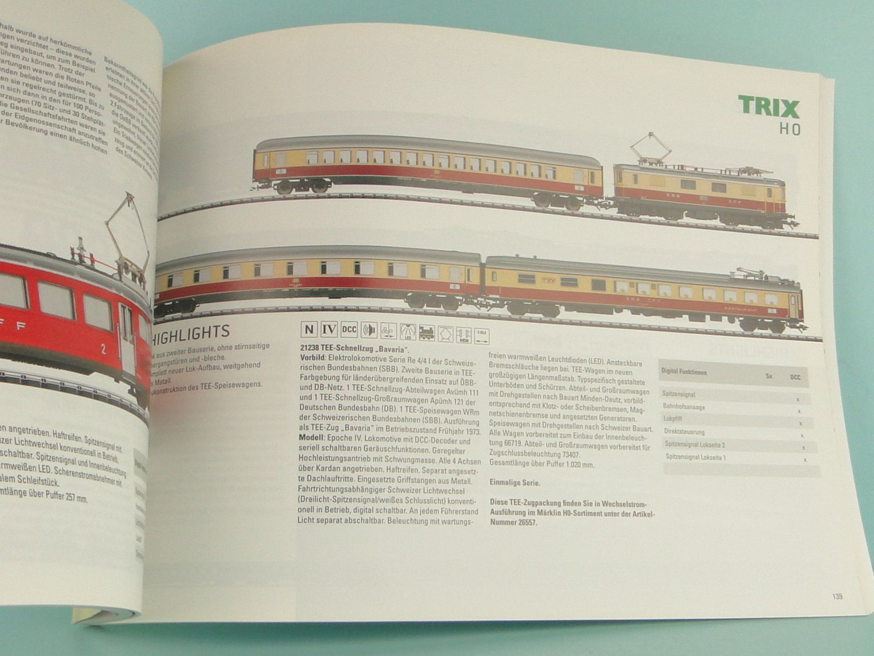 Trix Dokumente: TRIX Katalog 2010/11 N + H0 D – Gebraucht aus Bülach von cann11 5