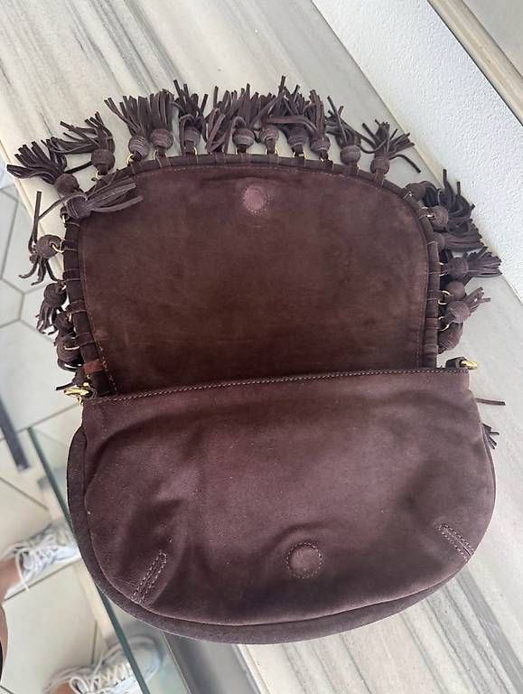 Moschino Borse da donna: Sac en daim chocolat Love Moschino – Usato da St-Sulpice VD venduto da dya_9c2f 3