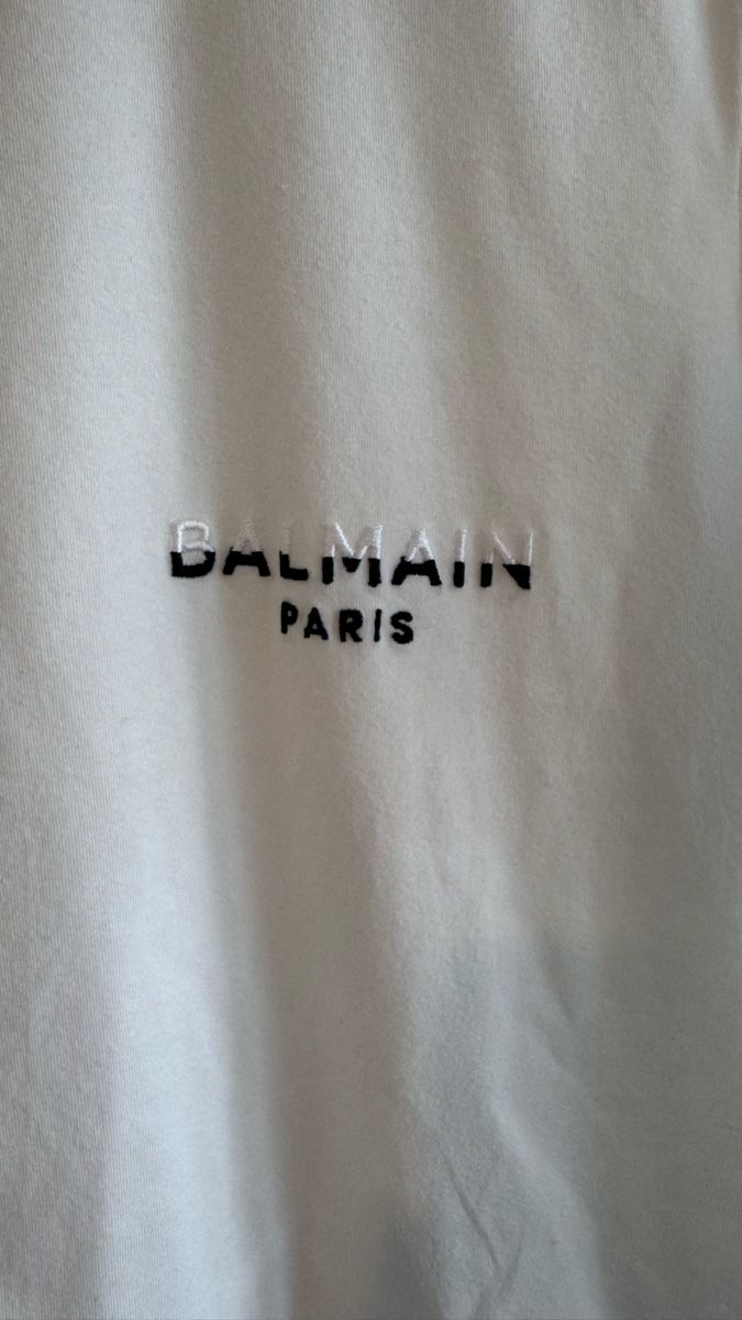 Balmain T-shirt: Balmain Paris White T-Shirt, Size L – Usato da Brugg AG venduto da GiovanniVercetti 2
