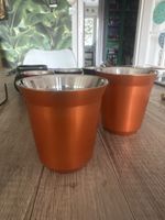 Nespresso Pixie Lungotassen Set orange neuwertig