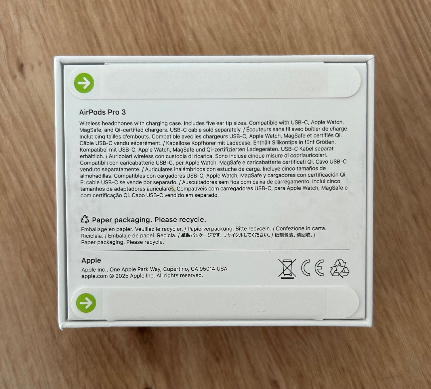 Apple Kopfhörer: AirPods Pro 3 NEU !! – Neu und originalverpackt aus Schattdorf von wal_5l5t 1
