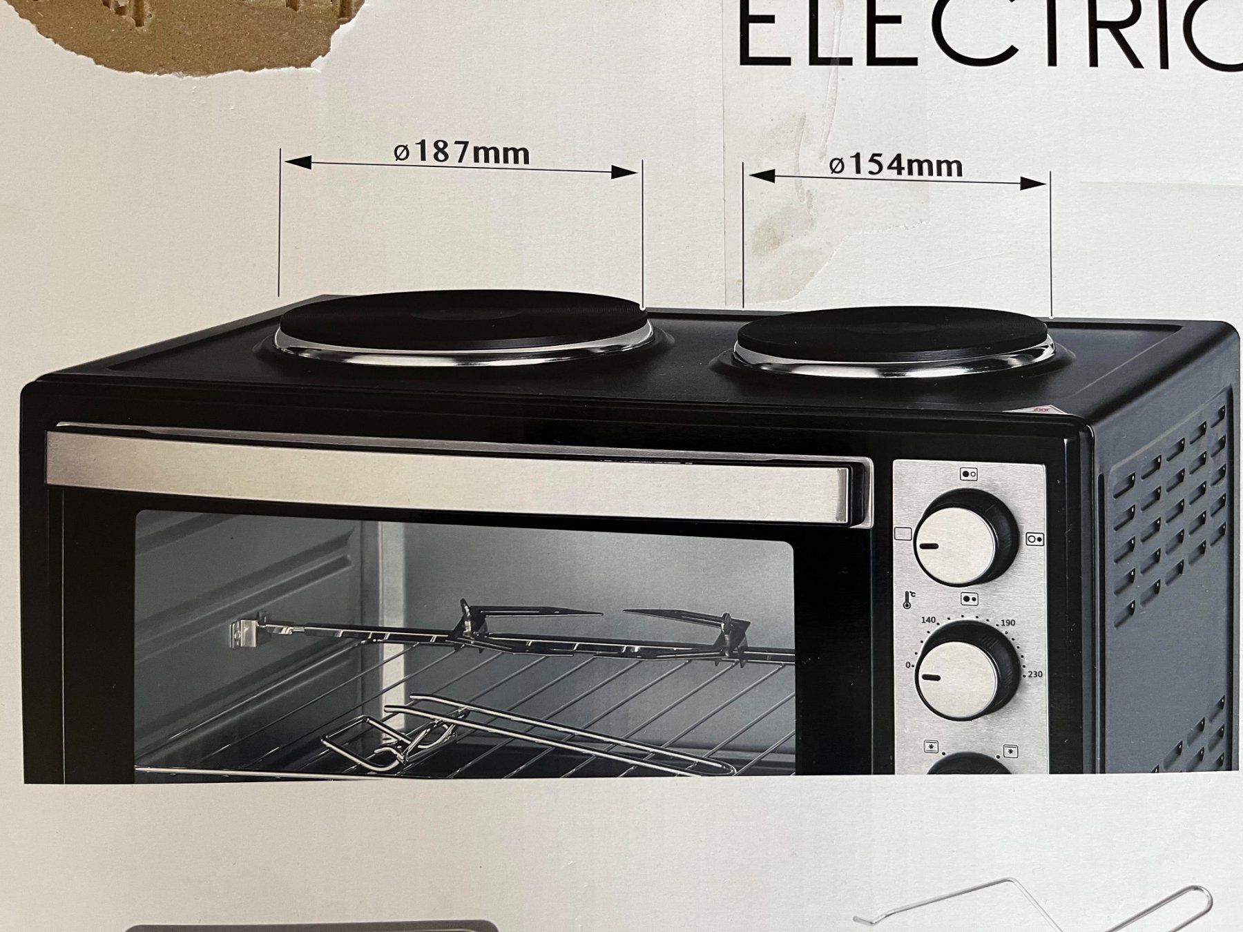 Ohmex Backöfen: Four électrique avec 2 plaques de cuisson – Gebraucht aus Givisiez von ChrisB1694 6