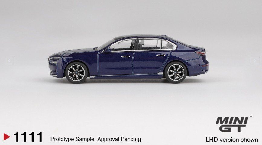Hot Wheels Modellini d'auto: Mini GT BMW i7 XDrive60 - 1111 – Nuovo e nell'imballaggio originale da Flawil venduto da HeisseReifen 3