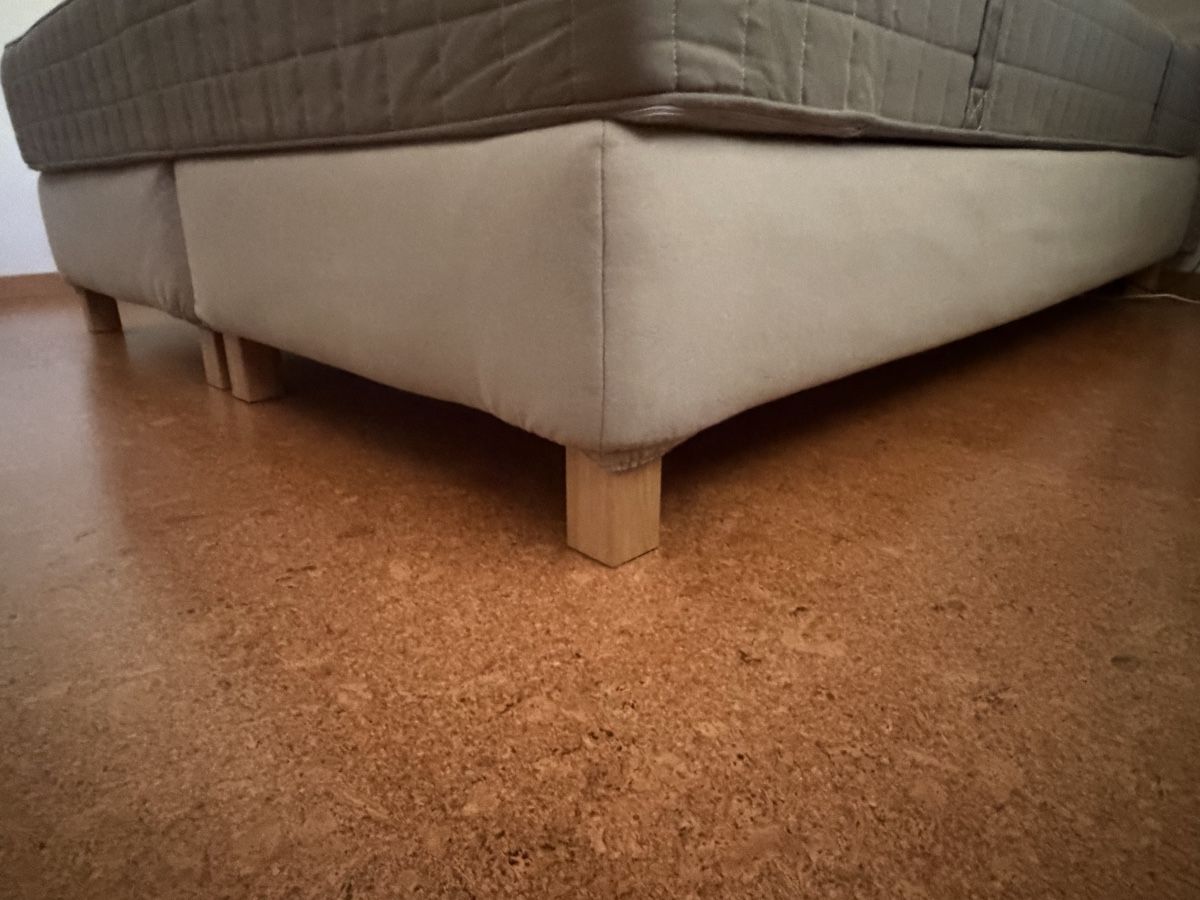 Ikea Betten: Boxspringbett mit Kopfteil, grau, 160x200cm – Gebraucht aus Muri AG von ElenaBaro 3