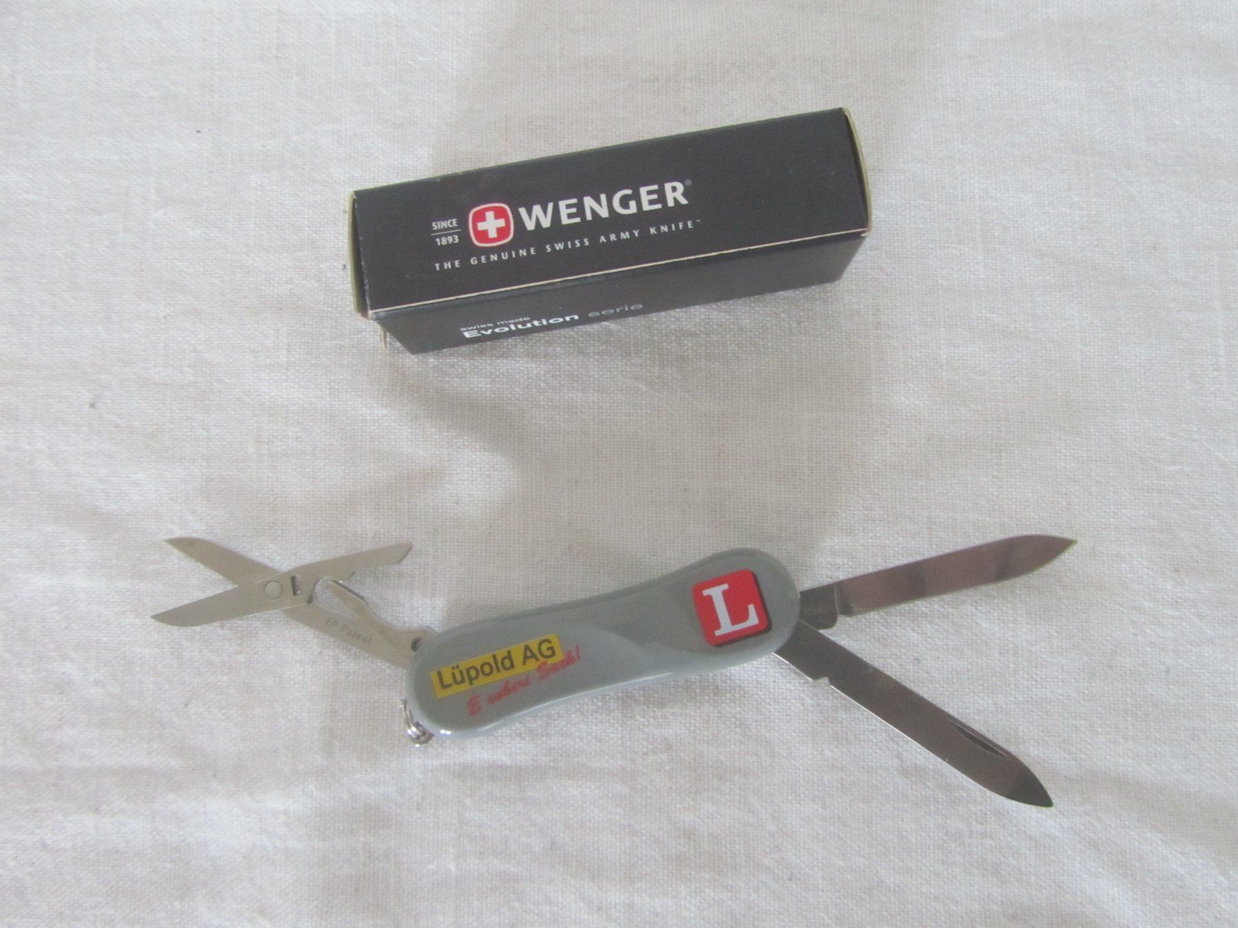 Wenger Coltelli tascabile: Taschenmesser Wenger Evolution grau – Nuovo e nell'imballaggio originale da Seengen venduto da mikelele 1