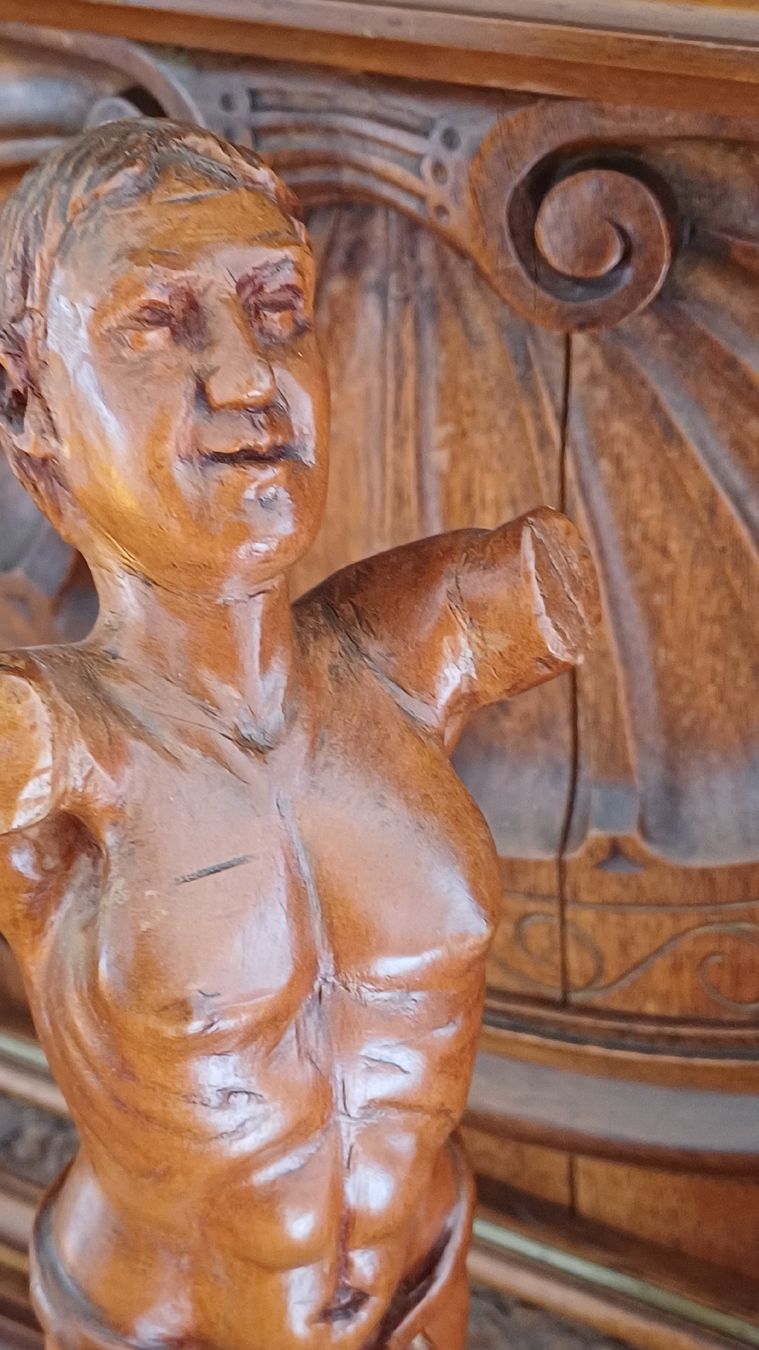 Sculture & Statue: Schöne Holzfigur geschnitzt – Usato da Flawil venduto da Naphtali 9