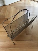 Vintage Midcentury Modern Zeitungsständer Magazinhalter