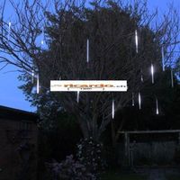 Schneefall Lichter LED / NEU / 8 Röhren