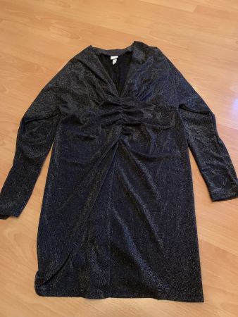 Robe de fête ou soirée noire H&M 44 ou  XL