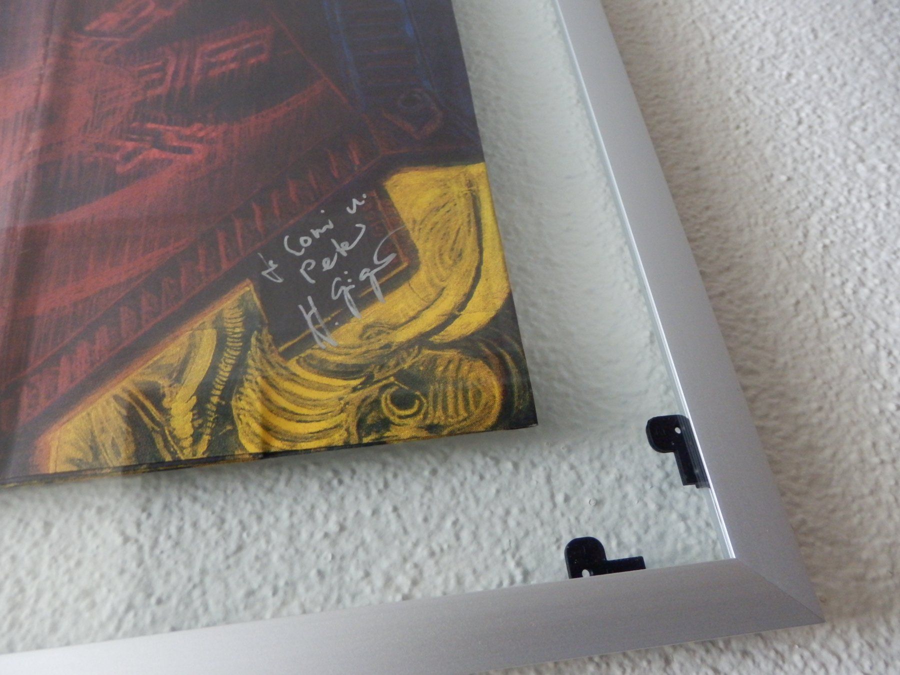 Taschen: H.R. GIGER..Papiertasche mit original Unterschrift – Gebraucht aus Emmenbrücke von Schubi1 1