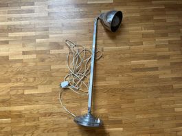 French Modernist table lamp, Art Deco chrome metal 1930s