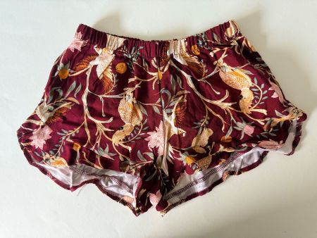 HUNKEMÖLLER, Short VIS TWILL PARRO, Gr. XXS, Farbe Rot