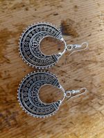 Ohrringe Ethno Stiel, Orientalische Modeschschmuck Silber