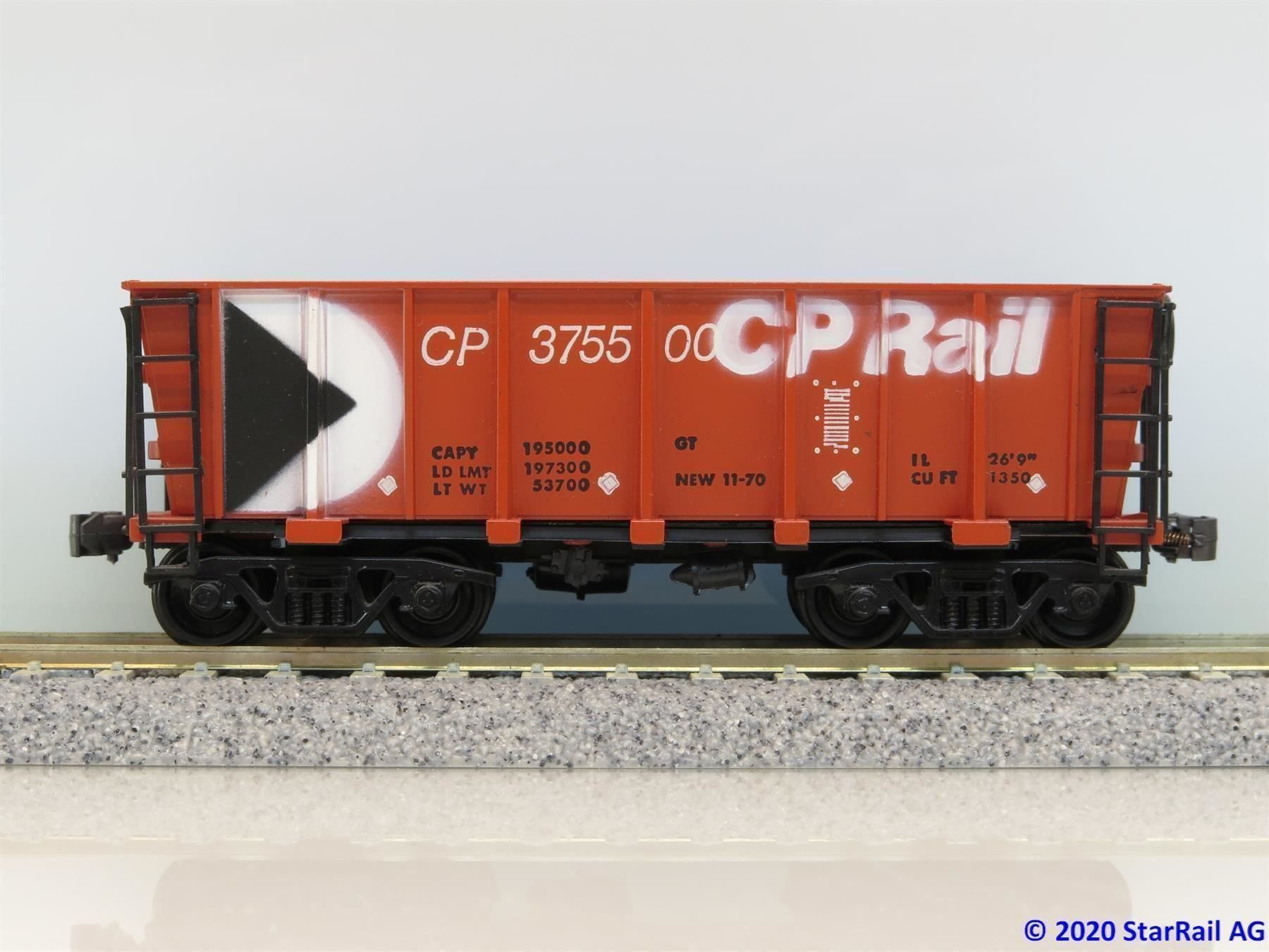 Modelleisenbahnen: Roundhouse 375500 CP Rail Thigt Bottom Low Side – Gebraucht aus Ennetbaden von StarTrain 1