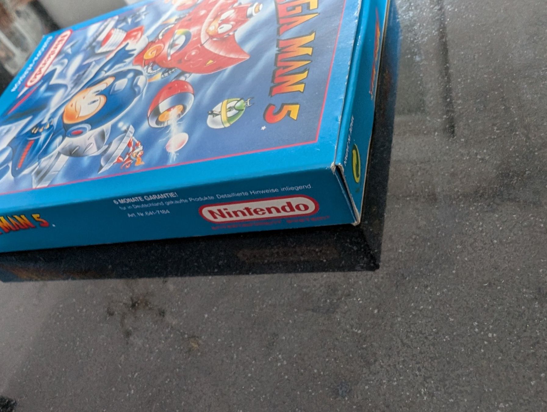 Nintendo Giochi: MEGA MAN  5 (PAL) - NINTENDO NES – Usato da Spiegel b. Bern venduto da Natix 5