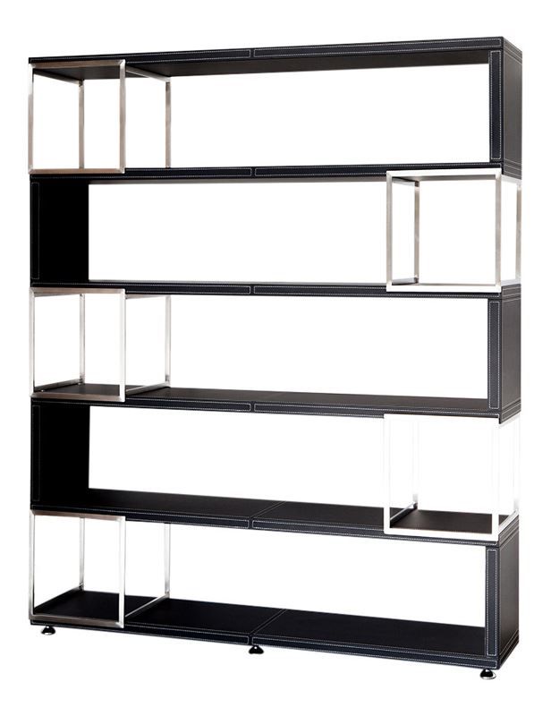 Scaffali: Aktenschrank Pavia Lederoptik schwarz – Nuovo e nell'imballaggio originale da Herbertingen venduto da jet-line-e-trade 1