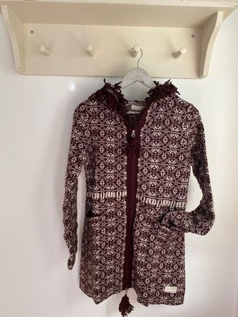 Strickmantel von Odd Molly 2. 36/38 Bordeaux Aubergine