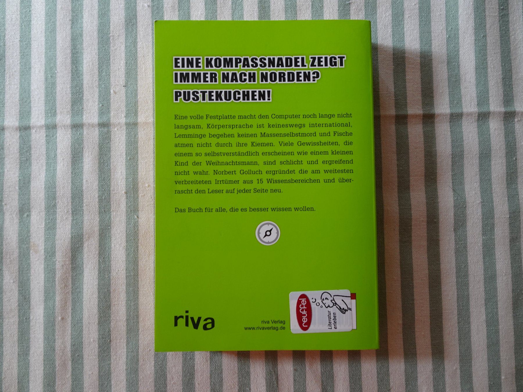 Libri: Norbert Golluch - 555 populäre Irrtümer - B351 – Usato da Küssnacht am Rigi venduto da Bookslove-Divers 1