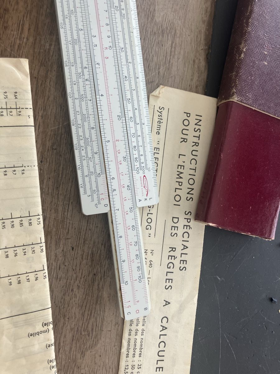 Altro in Scrittura & Disegno: Instructions spéciales emploi des règles à calculer – Usato da Fribourg venduto da Birchler.christian 3