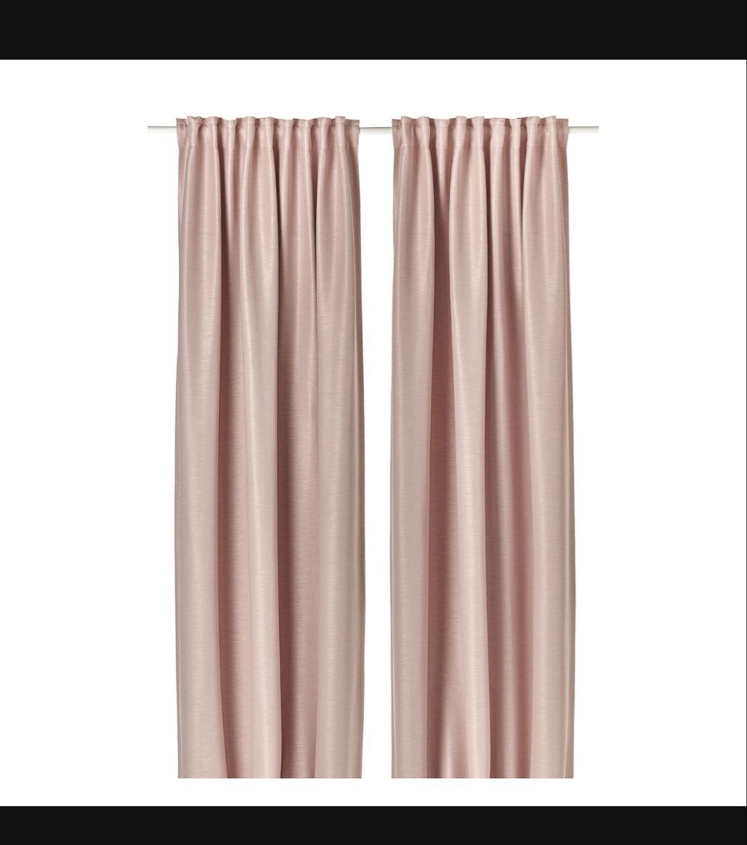 Ikea Vorhänge: VILBORG Gardinen, rosa, 2er Pack – Neu (gemäss Beschreibung) aus Bern von WiederWert 1