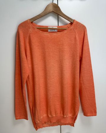 Allude Damenpulli Gr. S - Baumwolle & Kaschmir - 1x getragen