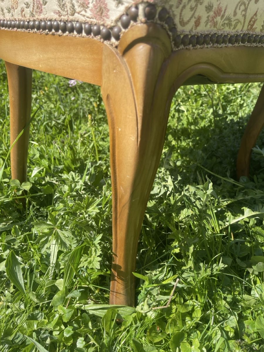 Sedie: Antiker Stuhl mit Blumenmuster, Vintage  – Usato da Ennenda venduto da Machgg 3