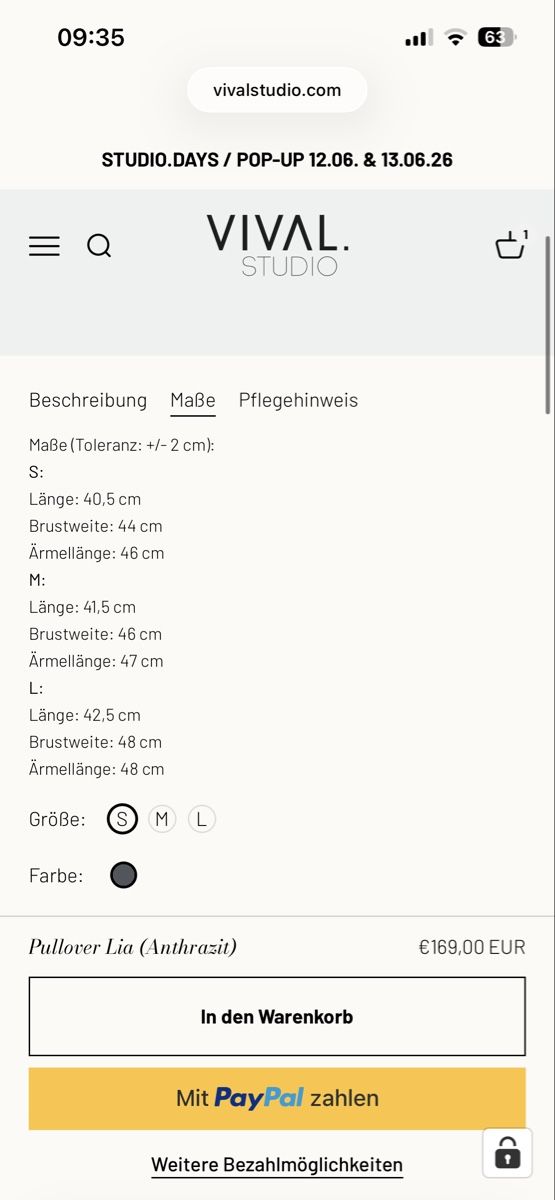 Maglioni & Felpe: VIVAL Studio Pullover Lia (Anthrazit) - Gr. L – Nuovo (secondo la descrizione) da Andwil SG venduto da nin_y2zm 5