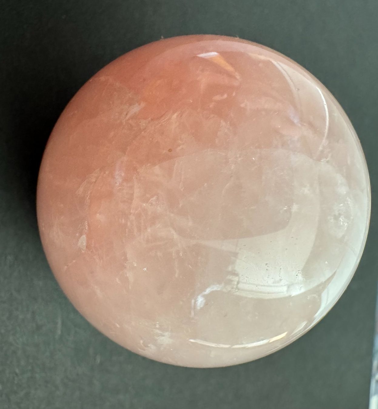 Minerali & Pietre curative: Rosenquarz Kugel Madagaskar,  5 cm – Nuovo (secondo la descrizione) da Siebnen venduto da Trans-Am 1