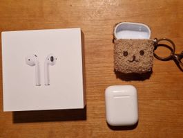 AirPots 1 inkl. Teddybärhülle und Originalverpackung