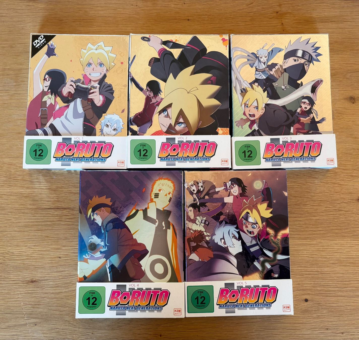 Tutti i DVDs: Boruto Naruto next Generations Vol 1-5,Anime – Usato da Siblingen venduto da Vany_McDougall