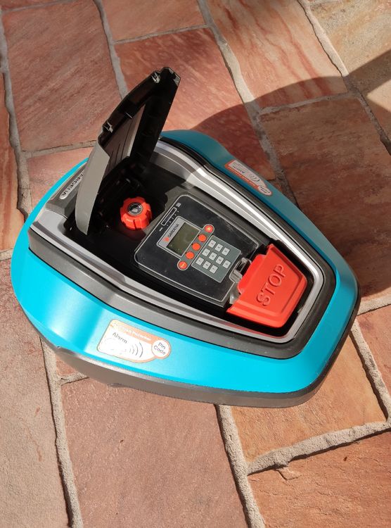 Rasenroboter Gardena R45Li + Garage + Zubehör Kaufen auf Ricardo