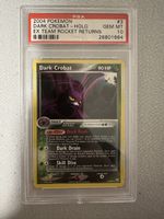 Dark Crobat #3/109 PSA 10 GEM MT Holo EX Team Rocket Returns