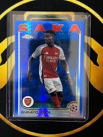 Bukayo Saka /150 Arsenal Topps Chrome UCC 2024/25