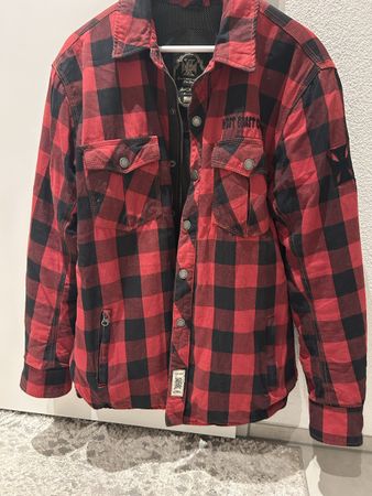 Töffjacke West Coast Choppers, kariert - Gr. L