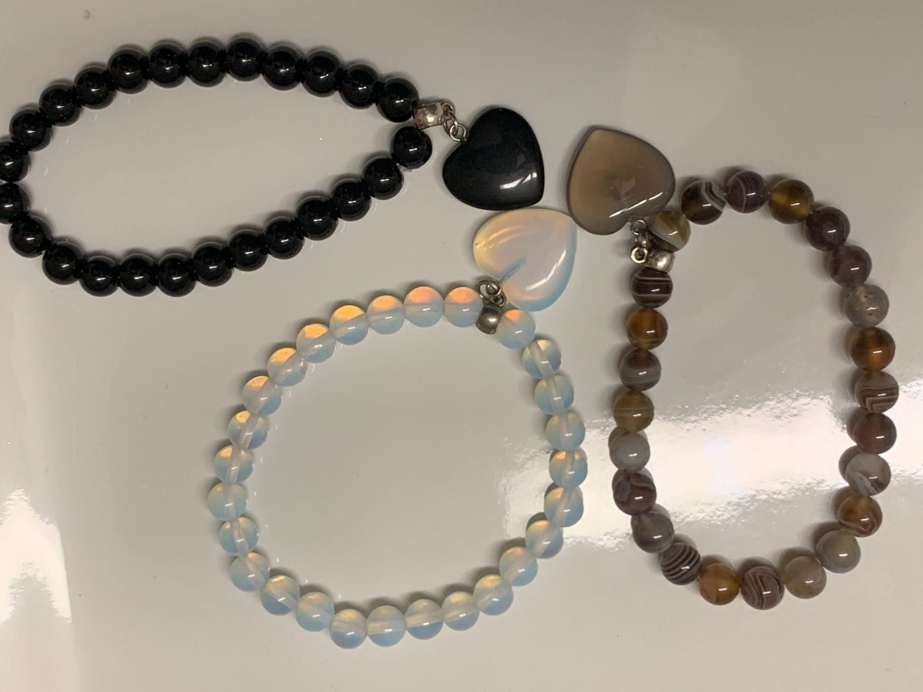 Bracciali & Braccialetti: Halbedelsteinarmband – Nuovo (secondo la descrizione) da Birmenstorf AG venduto da BMW.M5 1